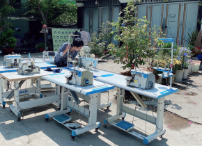 Dự án lắp đặt máy may tại Hậu Giang