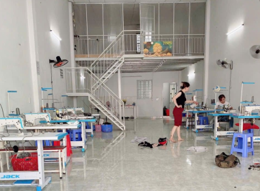 LẮP ĐẶT DÂY CHUYỀN XƯỞNG MAY 